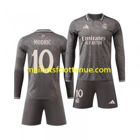 Maillot/Tenue Real Madrid Luka Modrić 10 Enfant Troisieme 2024/2025 Manche Longue